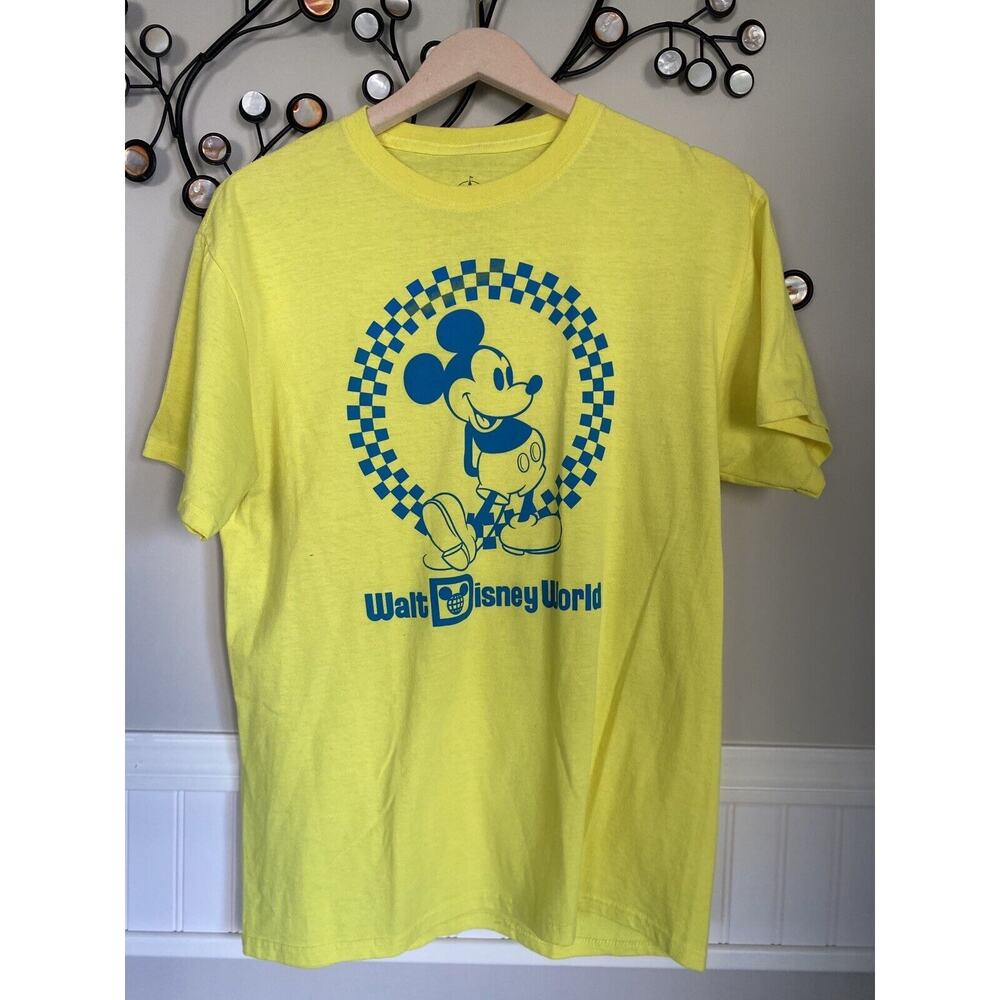 Lot of 2 Genuine Walt Disney World Mickey Mouse T-Shirt Disney Jersey Sweater M - Picture 2 of 13